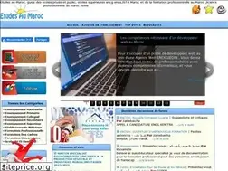 Sites similar to etudesaumaroc.com