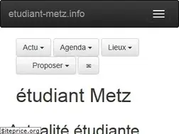 Sites similar to etudiant-metz.info