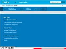 Sites similar to etudier.uqam.ca