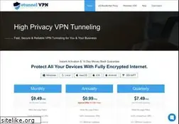 Sites similar to etunnelvpn.com
