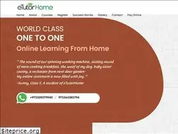 Sites similar to etutorhome.com