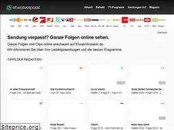 Sites similar to etwasverpasst.de