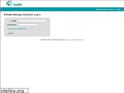 Sites similar to etwatermanager.com