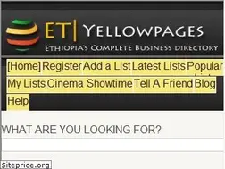 Sites similar to etyellowpages.com