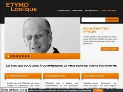Sites similar to etymo-logique.com