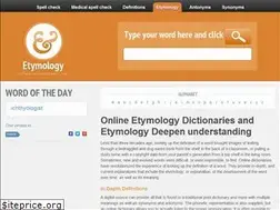 Sites similar to etymology-dictionary.com
