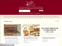 Sites similar to etymonline.com
