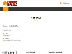 Sites similar to etype.de