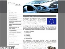 Sites similar to eu-fahrzeuge-info.de