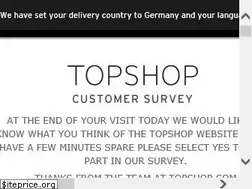 Sites similar to eu.topshop.com