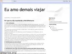 Sites similar to euamodemaisviajar.blogspot.com