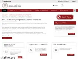 Sites similar to euc.ac.ae