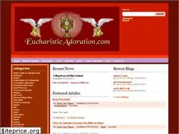 Sites similar to eucharisticadoration.com