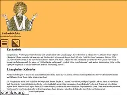Sites similar to eucharistiefeier.de