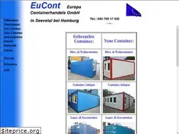 Sites similar to eucont.de