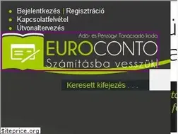 Sites similar to euconto.hu