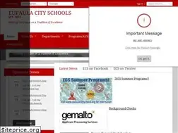 Sites similar to eufaulacityschools.org
