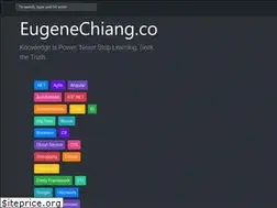 Sites similar to eugenechiang.com