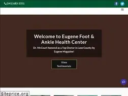 Sites similar to eugenefootandankle.com