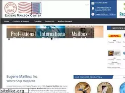 Sites similar to eugenemailbox.com