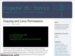 Sites similar to eugenemdavis.net