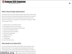 Sites similar to eugeneseocompany.com