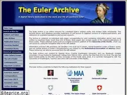 Sites similar to eulerarchive.maa.org