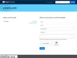 Sites similar to eulers.com