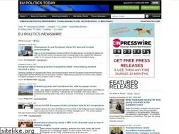 Sites similar to eupoliticstoday.com
