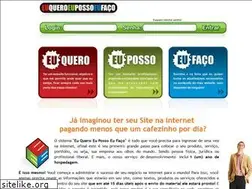 Sites similar to euqueroeupossoeufaco.com.br