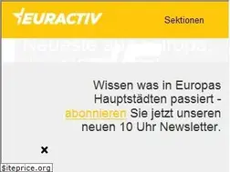 Sites similar to euractiv.de
