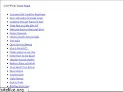 Sites similar to eurailblog.com