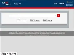 Sites similar to eurailpress-archiv.de
