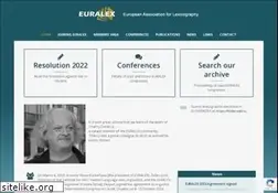 Sites similar to euralex.org