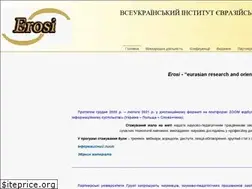 Sites similar to eurasian-institute.org