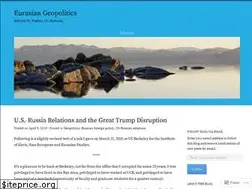 Sites similar to eurasiangeopolitics.com