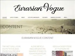 Sites similar to eurasianvogue.com