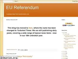 Sites similar to eureferendum.blogspot.com
