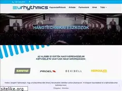Sites similar to eurhythmics.hu
