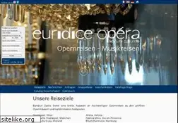 Sites similar to euridice-opera.de