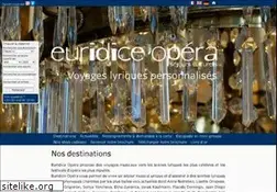 Sites similar to euridice-opera.fr