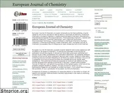 Sites similar to eurjchem.com