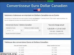 Sites similar to euro-dollar-canadien.com