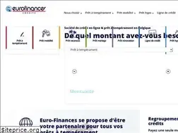 Sites similar to euro-finances.be