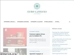Sites similar to euro-langues.org