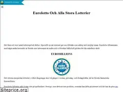 Sites similar to euro-lotto-sverige.com