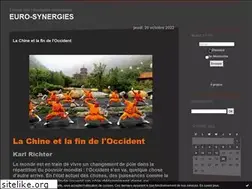 Sites similar to euro-synergies.hautetfort.com