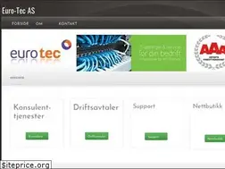 Sites similar to euro-tec.no