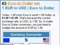 Sites similar to euro-to-dollar.net