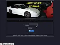 Sites similar to euro180sx.foroes.org